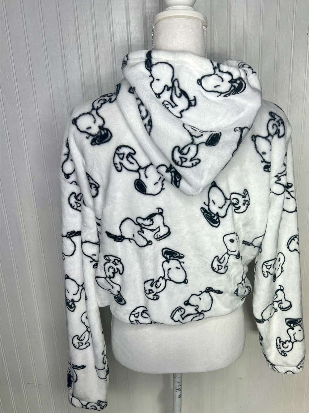 Peanuts Snoopy Fleece Hooded Jacket - Picture 3 of 5